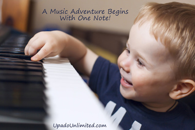 Music adventure child